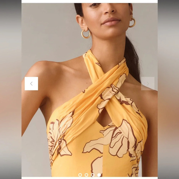 Hutch Floral Halter Maxi Dress - Picture 3 of 16